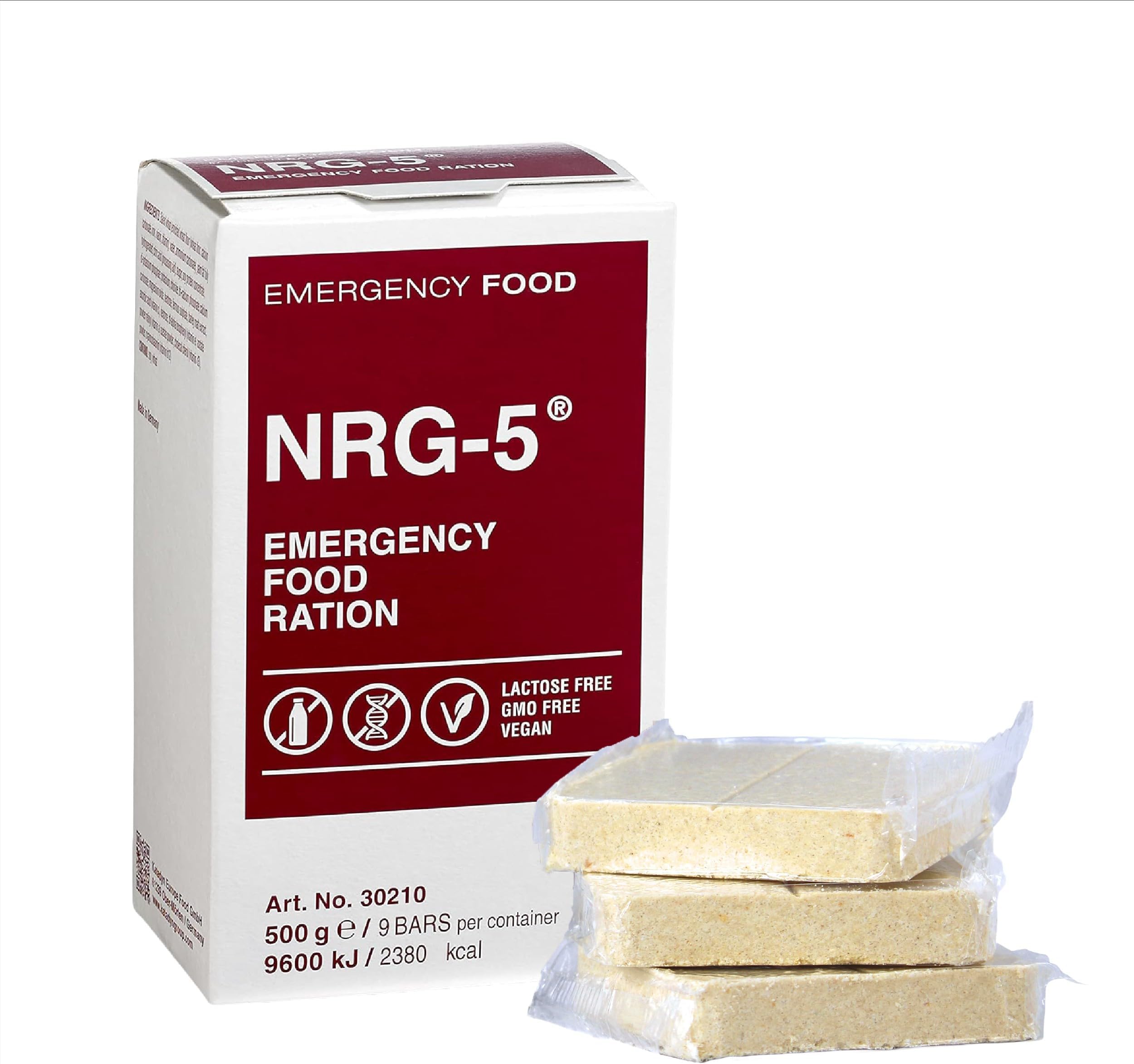 Katadyn NRG-5 Emergency Food Ration, tan