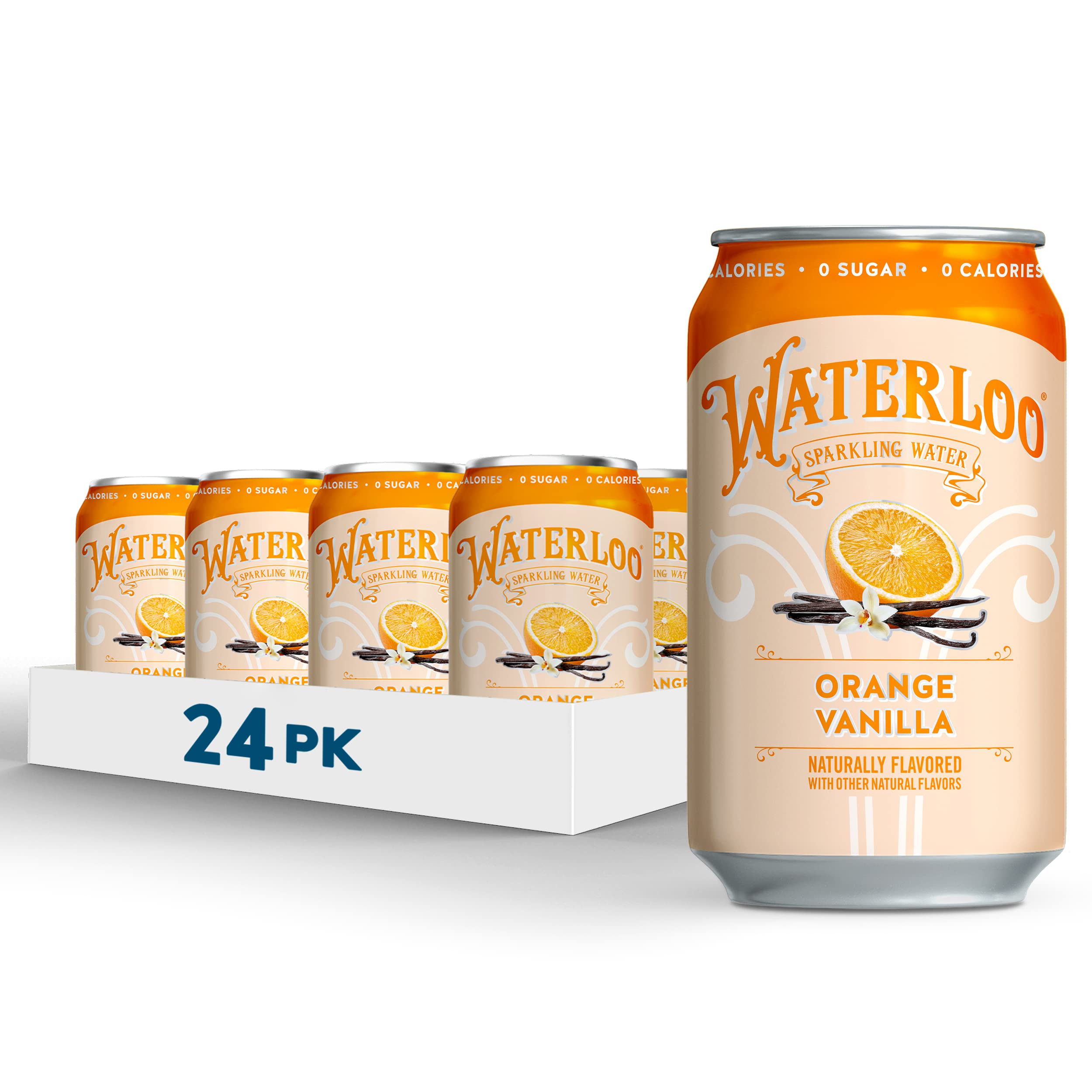 Orange Vanilla Sparkling Water
