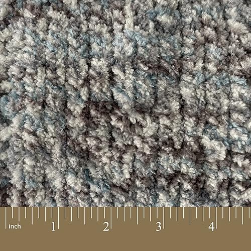 Miniatura 3 de Crafted By Catherine Cozy Twist Yarn - Paquete de 2 (345 yardas cada madeja), beige multicolor, calibre 5 voluminoso