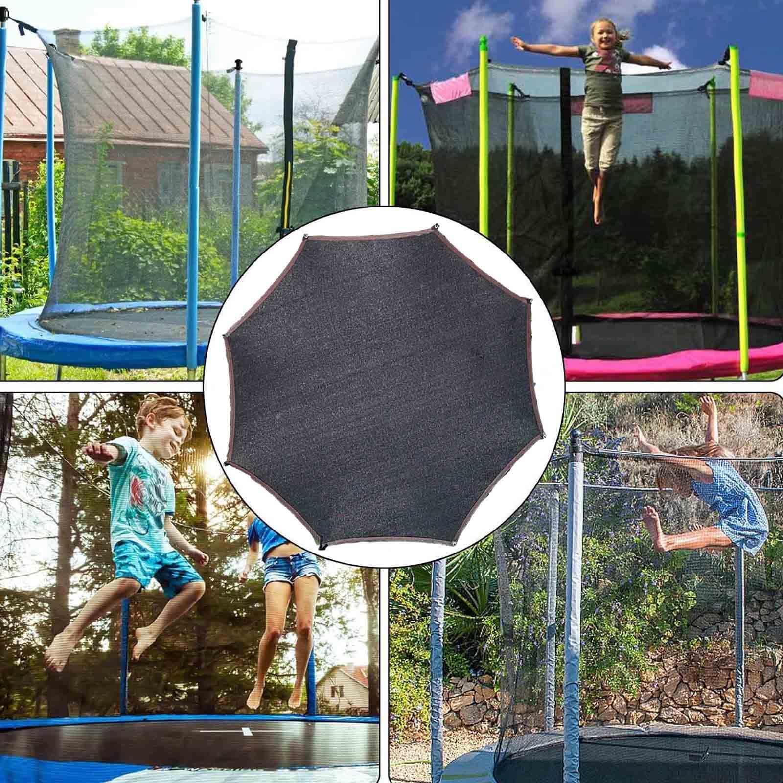 16ft Trampoline Shade Cover - UV Protection Waterproof Top With Air Vent No Standing Water