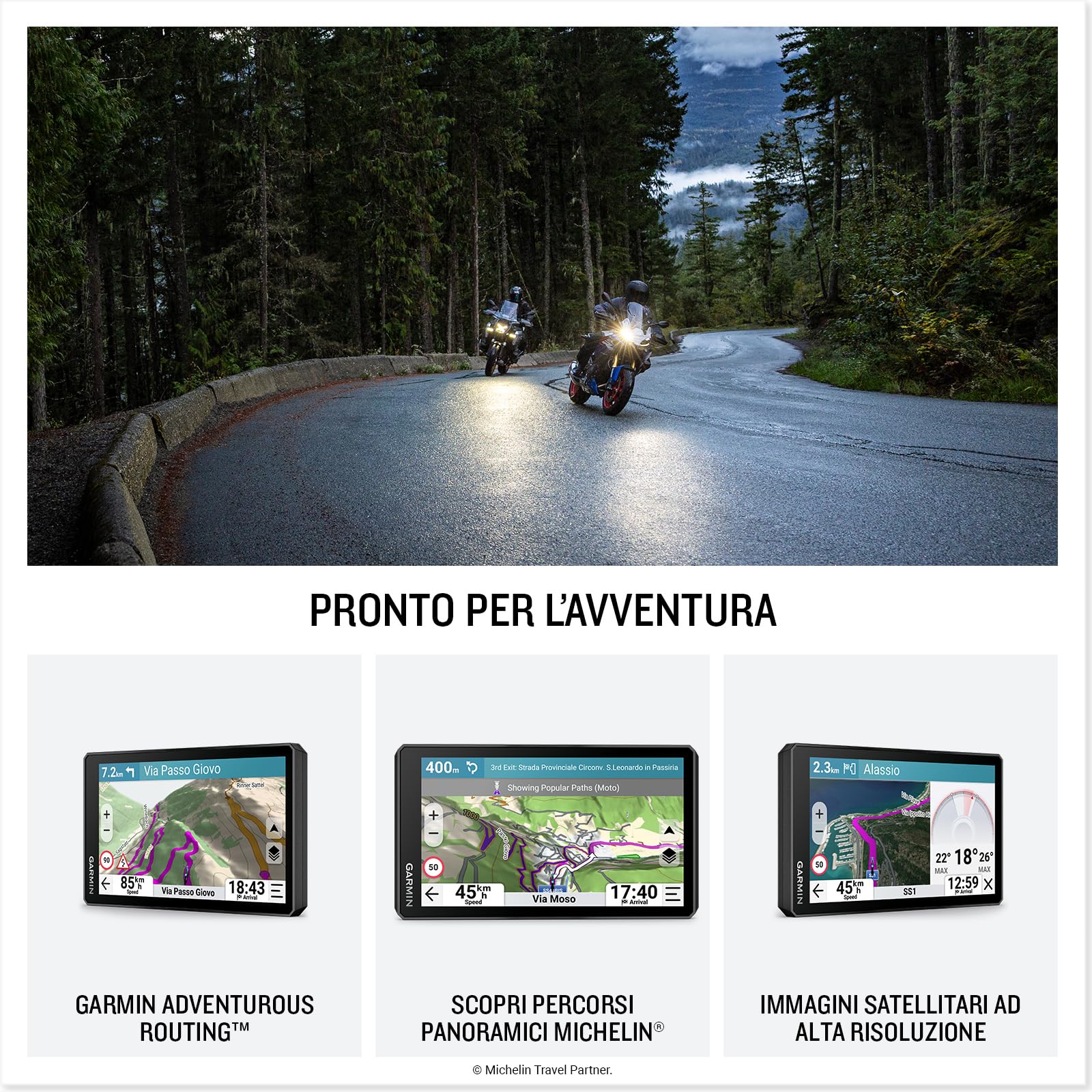 Navigatore satellitare per moto zūmo XT3 6″