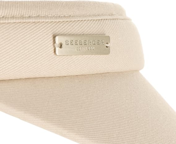 Seeberger Azalee Visor Women Beige One Size