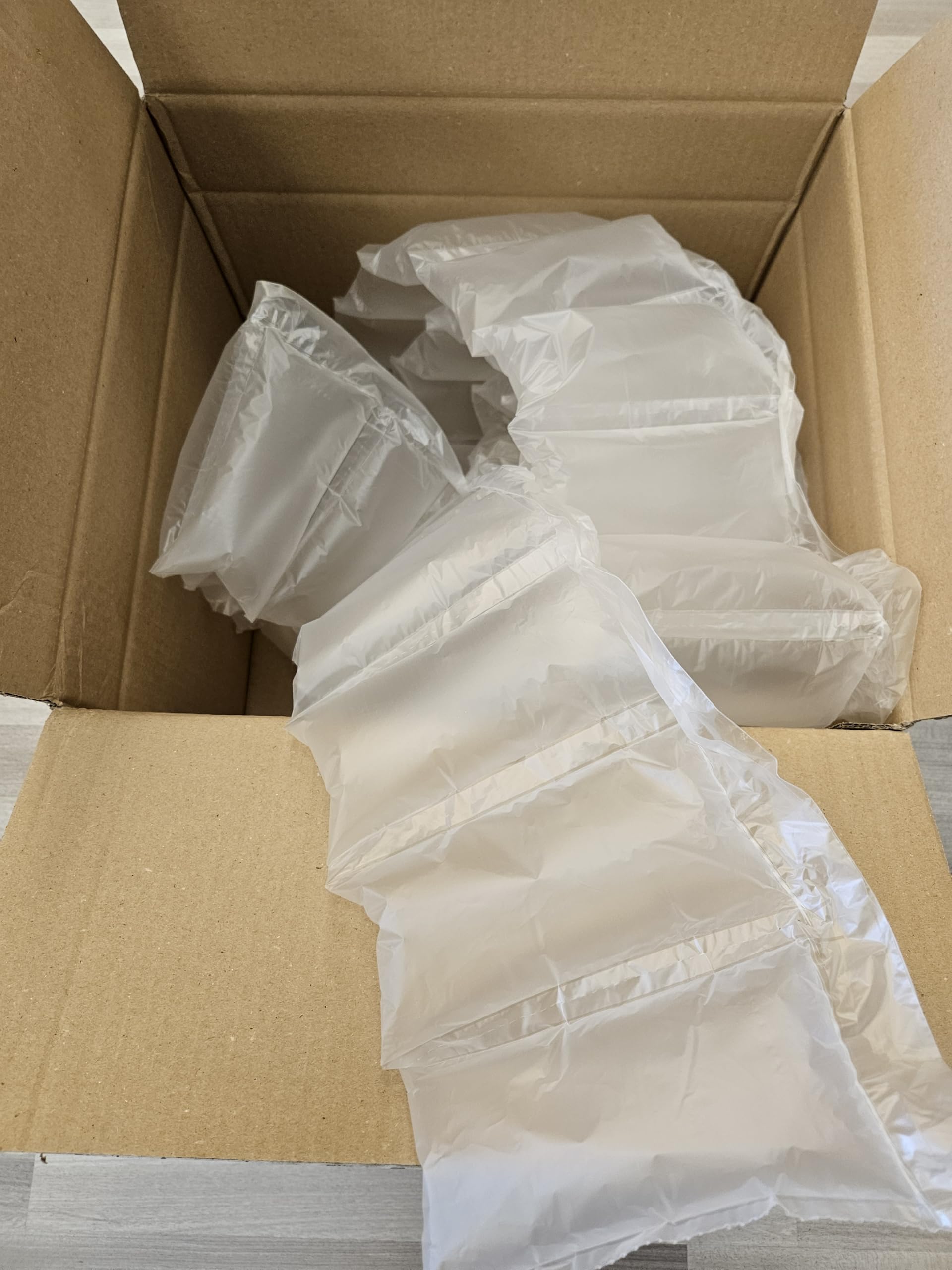 Cojín de burbujas relleno, 100 x 200 mm, embalaje impermeable, material de relleno, bolsa de aire (50)