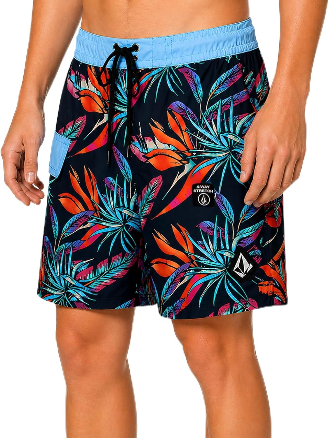 Volcom Boys Board Shorts - UPF 50+ Quick Dry Boys Swim Trunks with Pockets - Kids' Swimwear Swim Shorts (Sizes: 8-16)