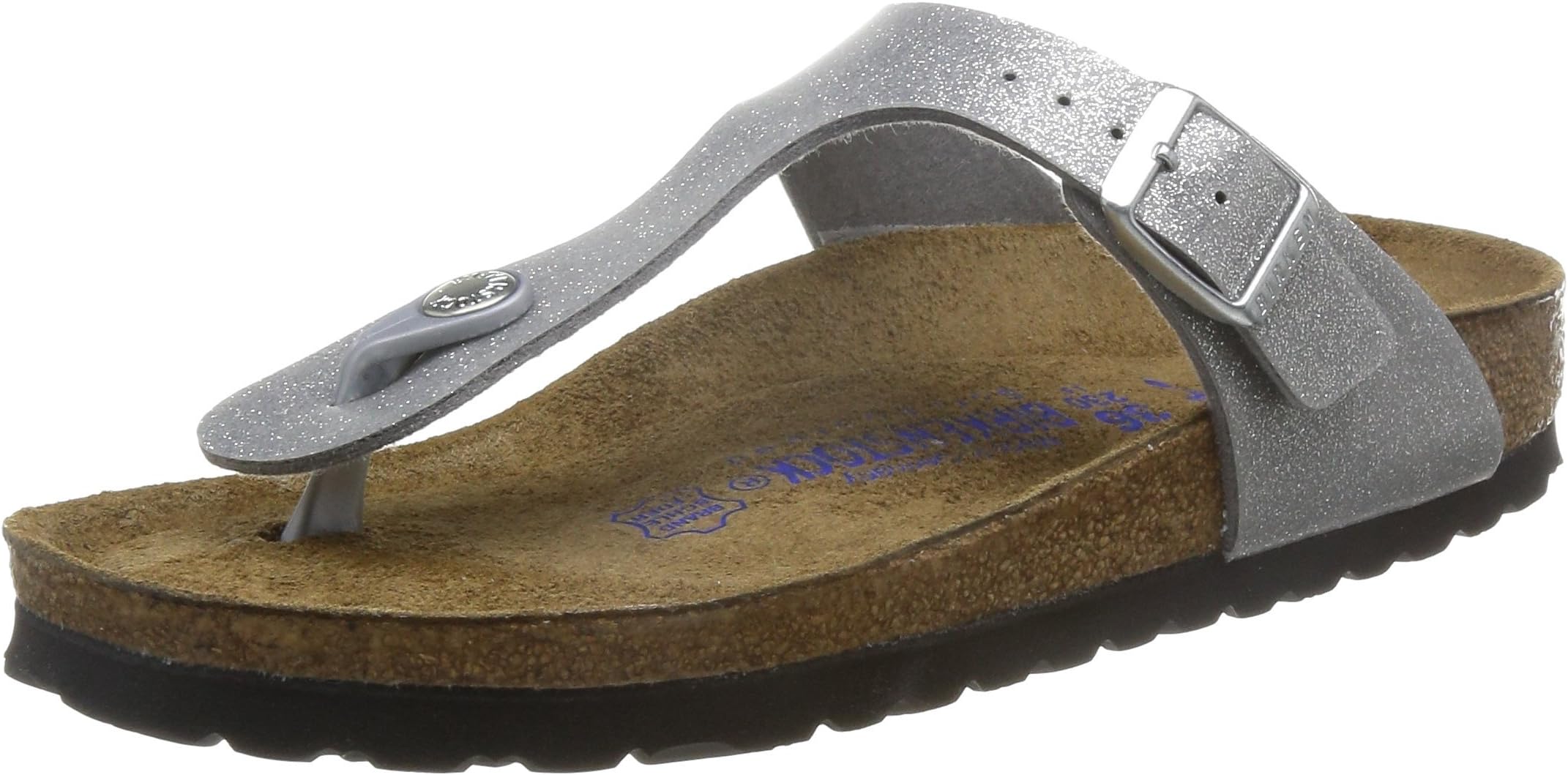 Birkenstock Women's Gizeh in Magic Galaxy Silver (37 N EU)