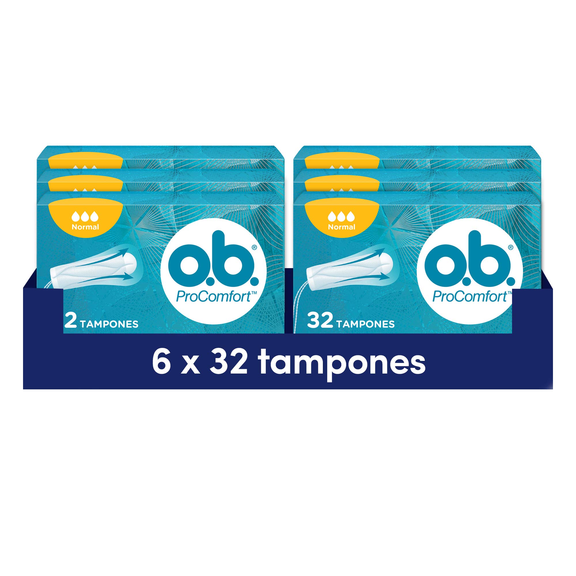 O.B. This O.B. ProComfort Normal Digital Tampon (32 Pack) 200 g