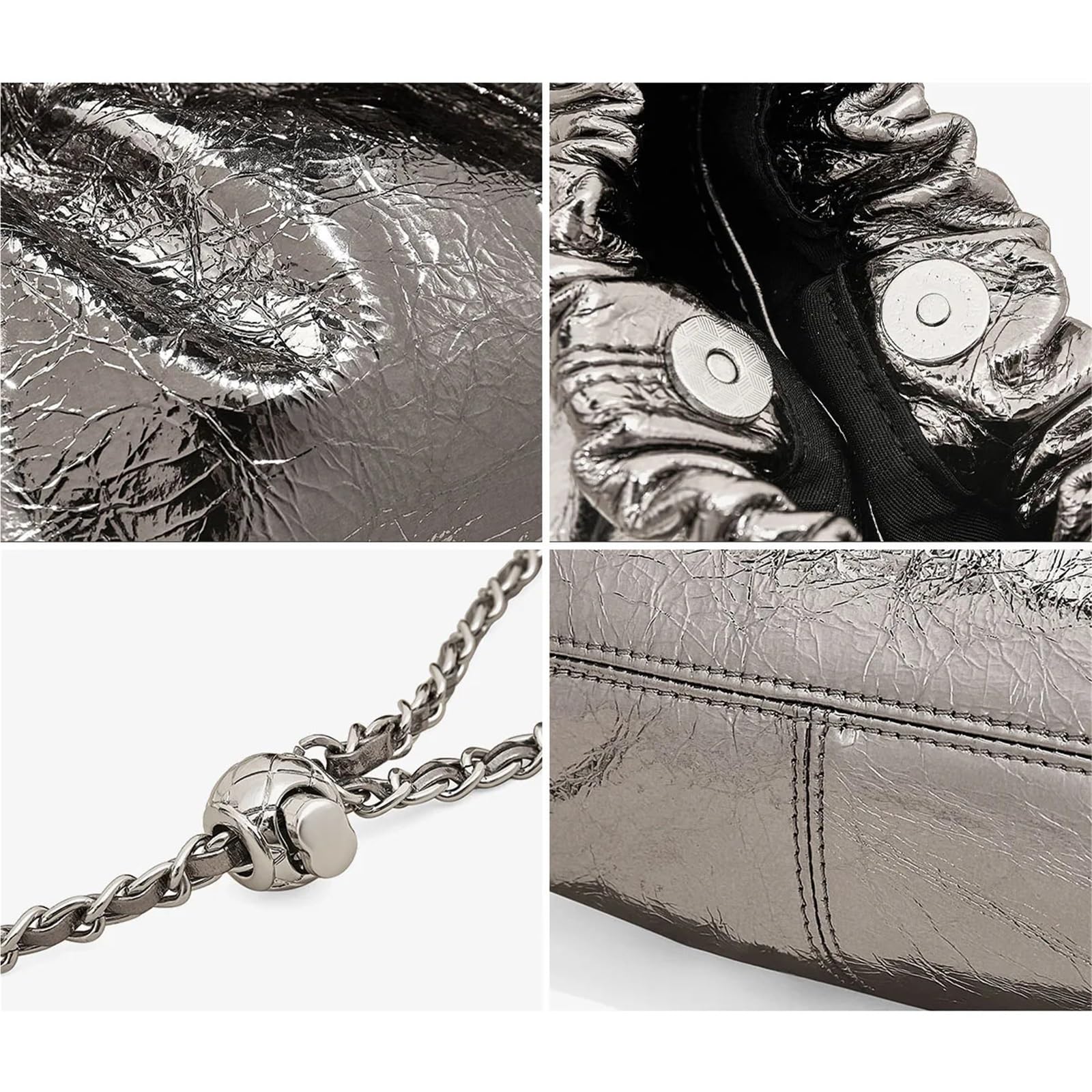 Bolso bandolera pequeño de piel auténtica for mujer, ideal for esposa o novia Para Viajes Compras Trabajo Citas