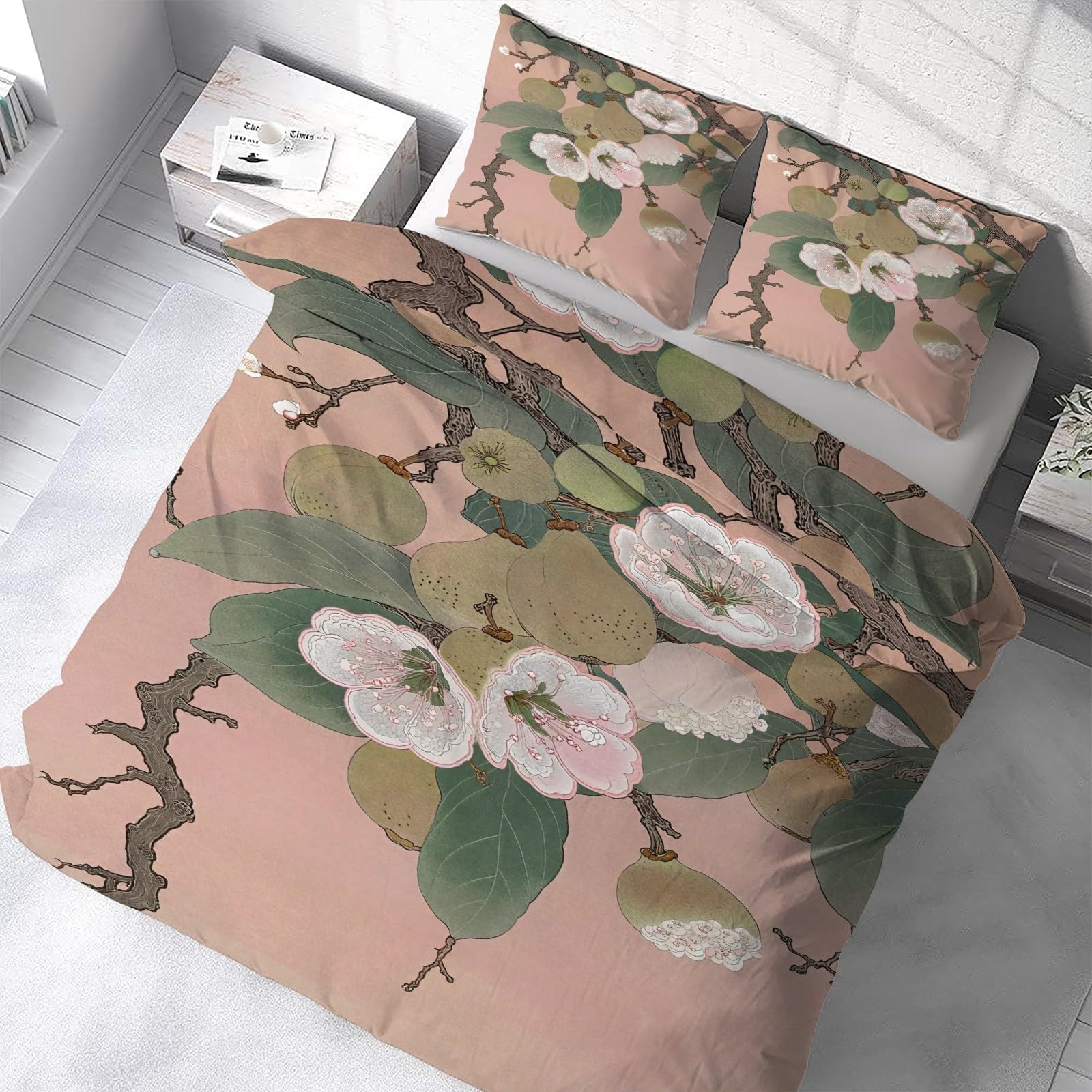 Parure de couette 220x240 fleurie pour transformer l'ambiance de votre chambre