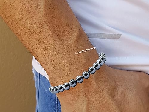 Miniatura 7 de Pulsera de Cristal de Amazing Gemstone para Mujeres Regalos para Hombres - Pulsera de Protección y Curación de Cristal - Pulsera Elástica con