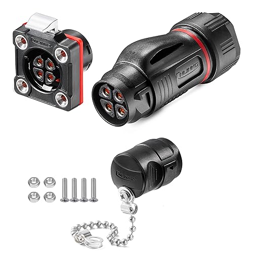 Miniatura 14 de CNLINKO BD-20 Conector impermeable industrial Conector circular IP68 Conector de enchufe rápido del lado del dispositivo Conector de aviación