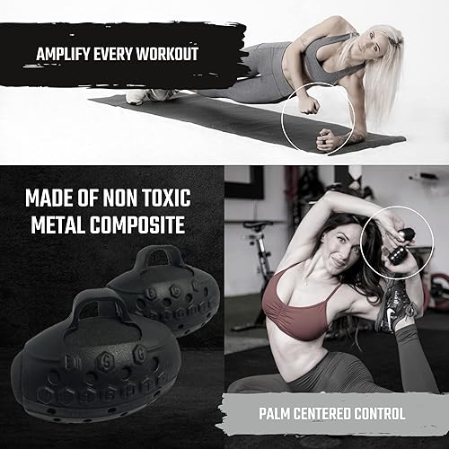 Miniatura 4 de Egg Weights Handhantel-Sets fr Mnner und Frauen, Handheld-freie Gewichte fr Kickboxen, Schattenboxen, Yoga und mehr