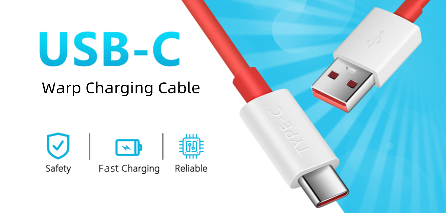Amazon.com: 120W for Warp/Dash-Charge Cable for OnePlus 7 Pro 8 7T