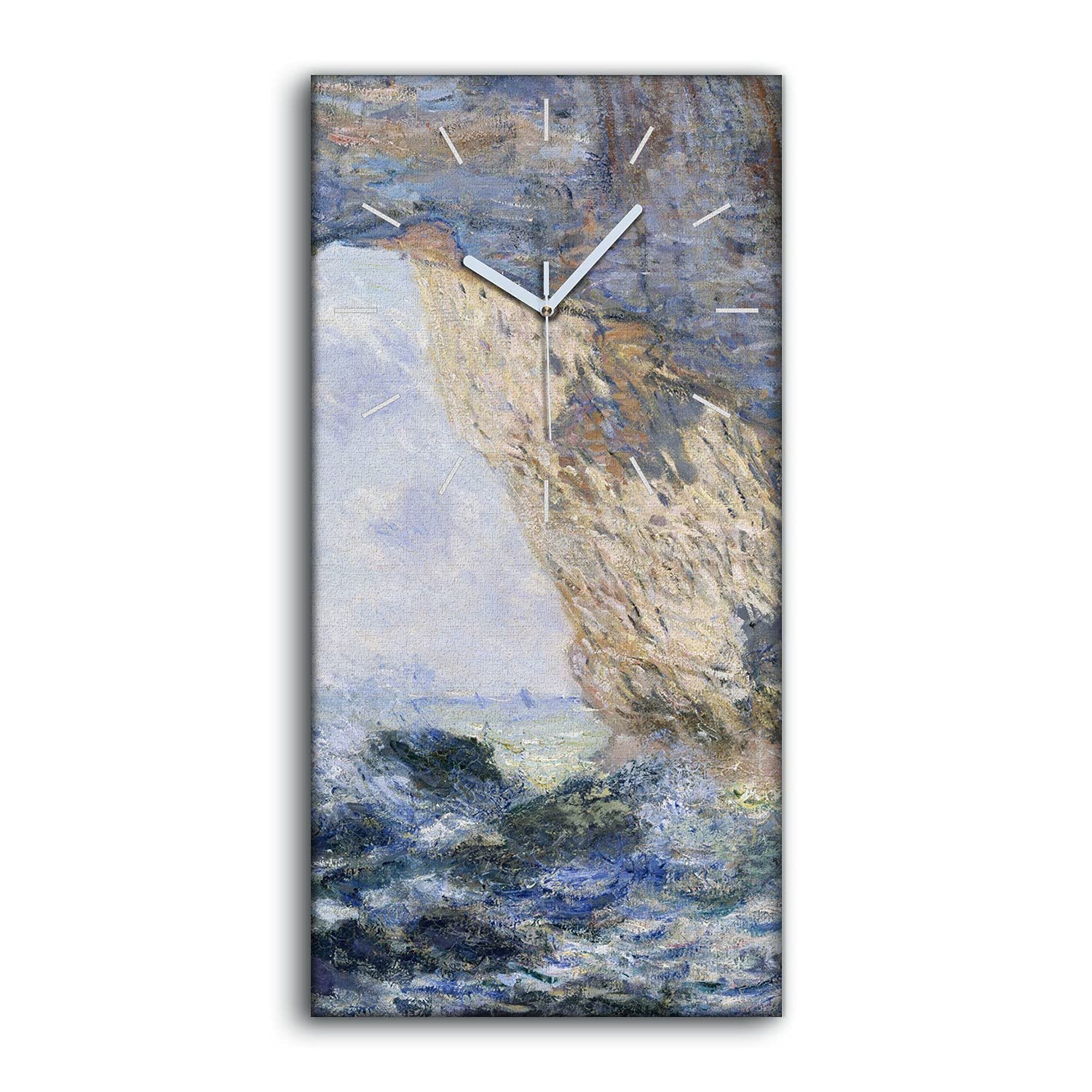 Horloge sur Toile sans bruit pour retrouver le sommeil déco de chambre Les mangeurs 1883