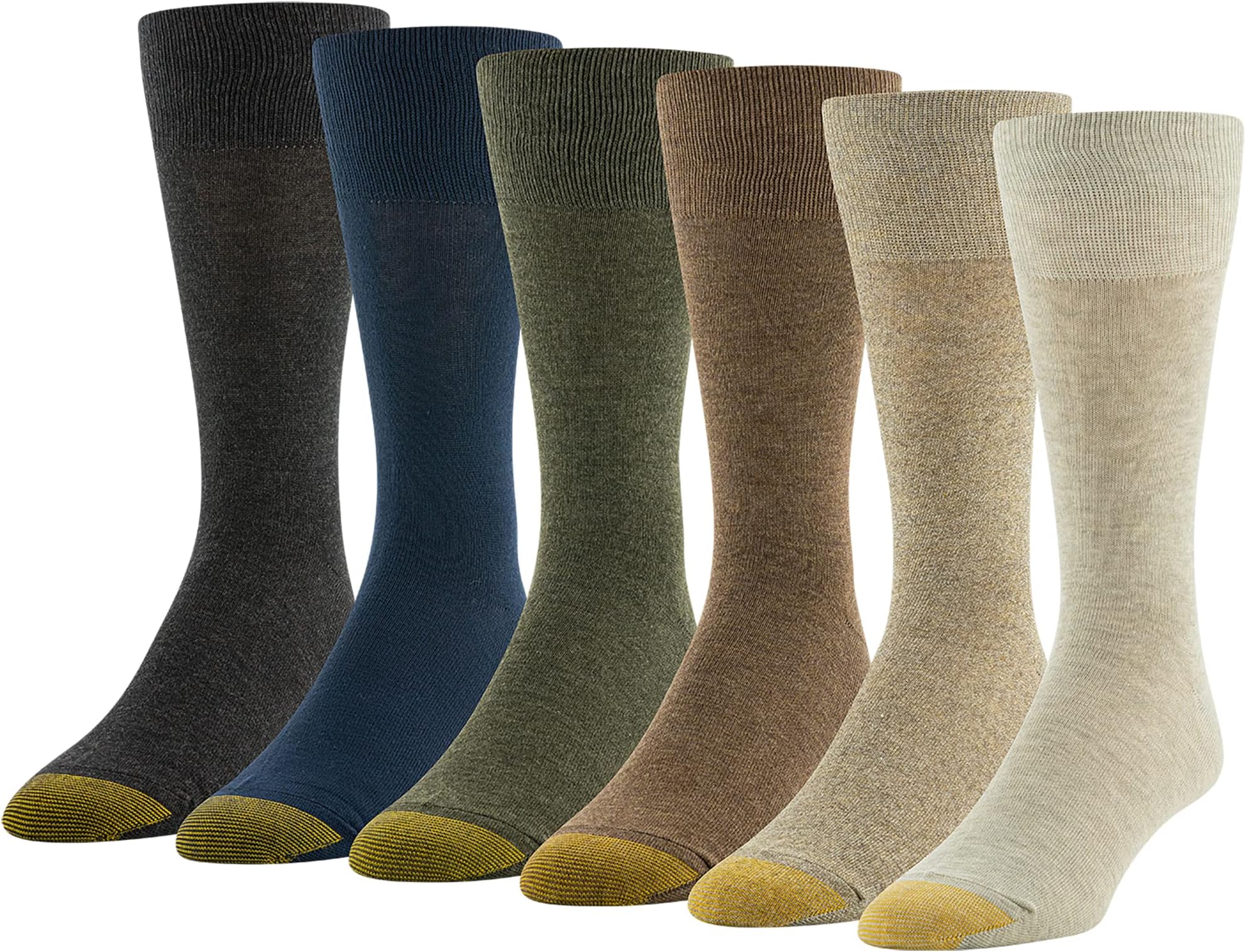 Men's Cambridge Crew Socks, 6-Pairs