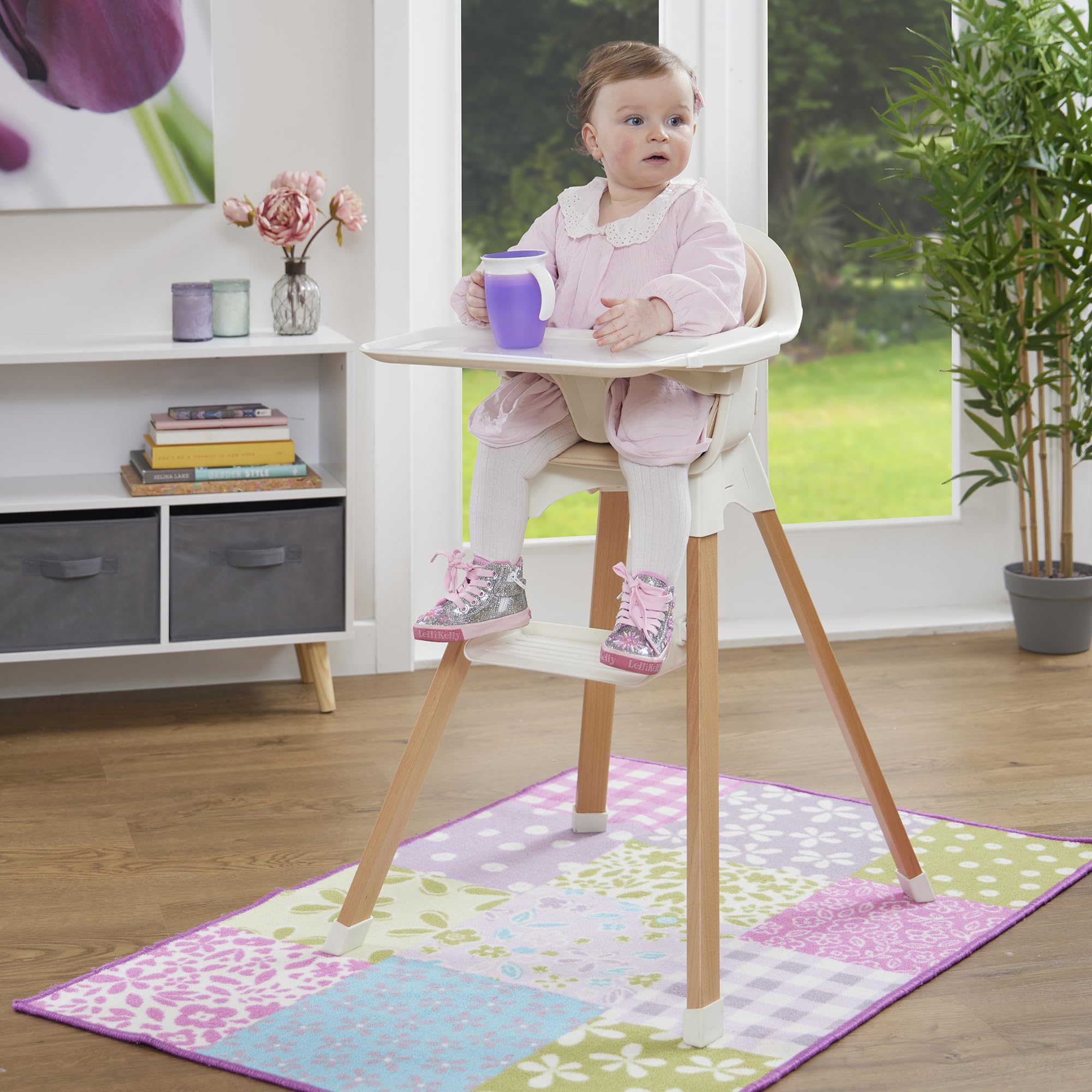 Liberty House Toys Kids High Chair - White