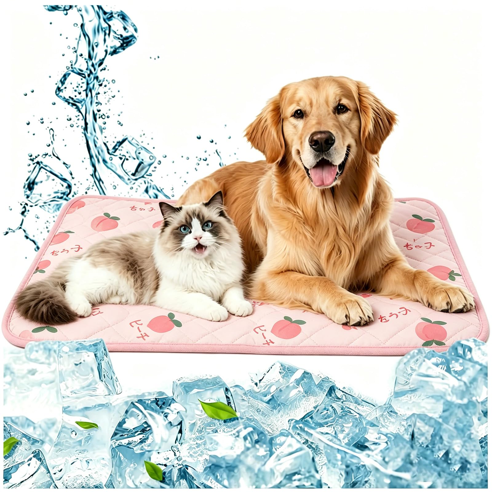 Dog Cooling Mat with Pressure-Activated Technology，style 4：70 * 55cm