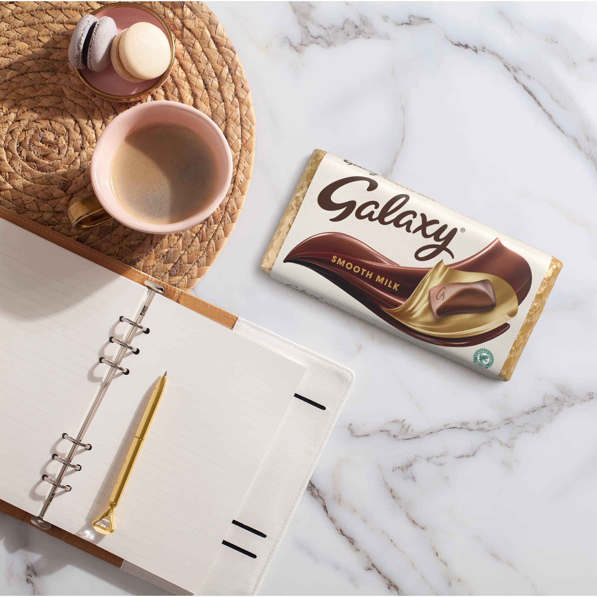 Galaxy Smooth Milk Chocolate Bar, Chocolate Gift, Sharing Bar 110g Buy Online in SINGAPORE at