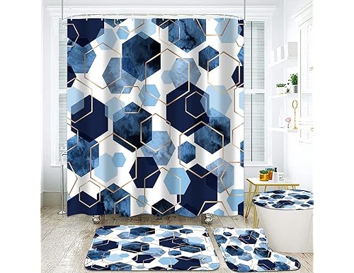 10 Best Shower Curtain Sets in Blue: Adorn Your Bathroom With Style