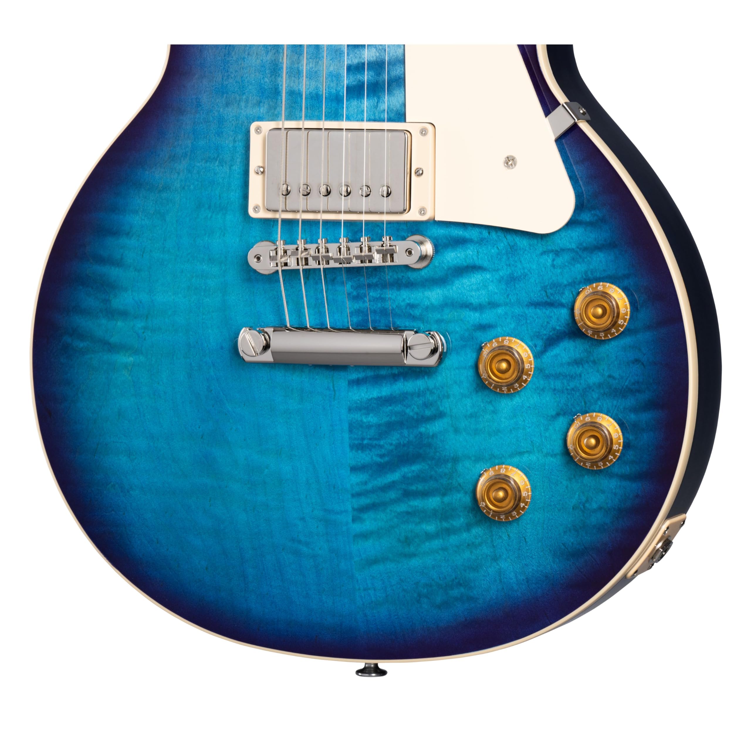 Amazon | Gibson Les Paul Standard 50s Figured Top Blueberry Burst