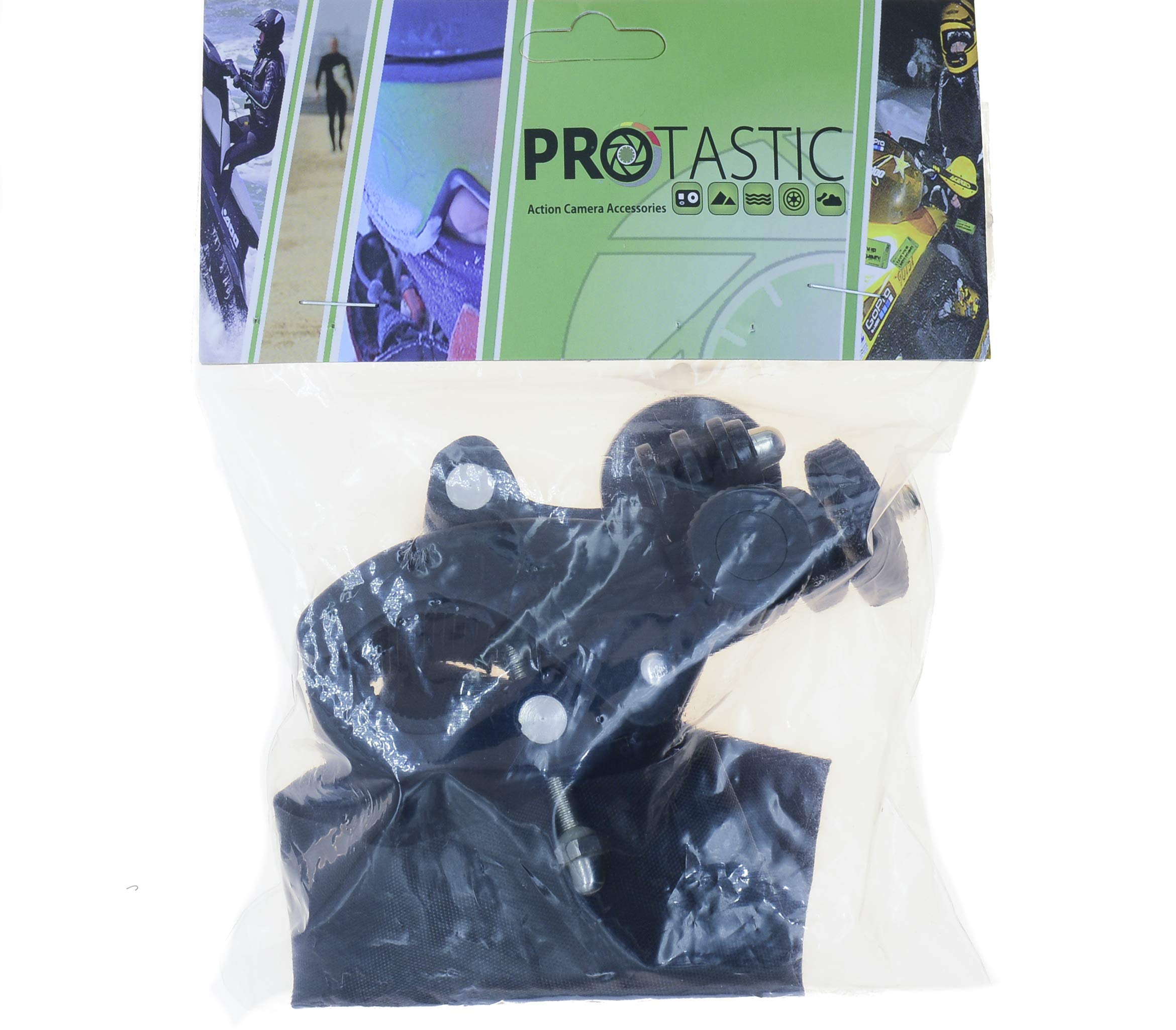 Support Tube Cage/Échafaudage 35-63 Mm – Fixation GoPro / SJCAM Pour Vélo, Moto, Caméra D'Action