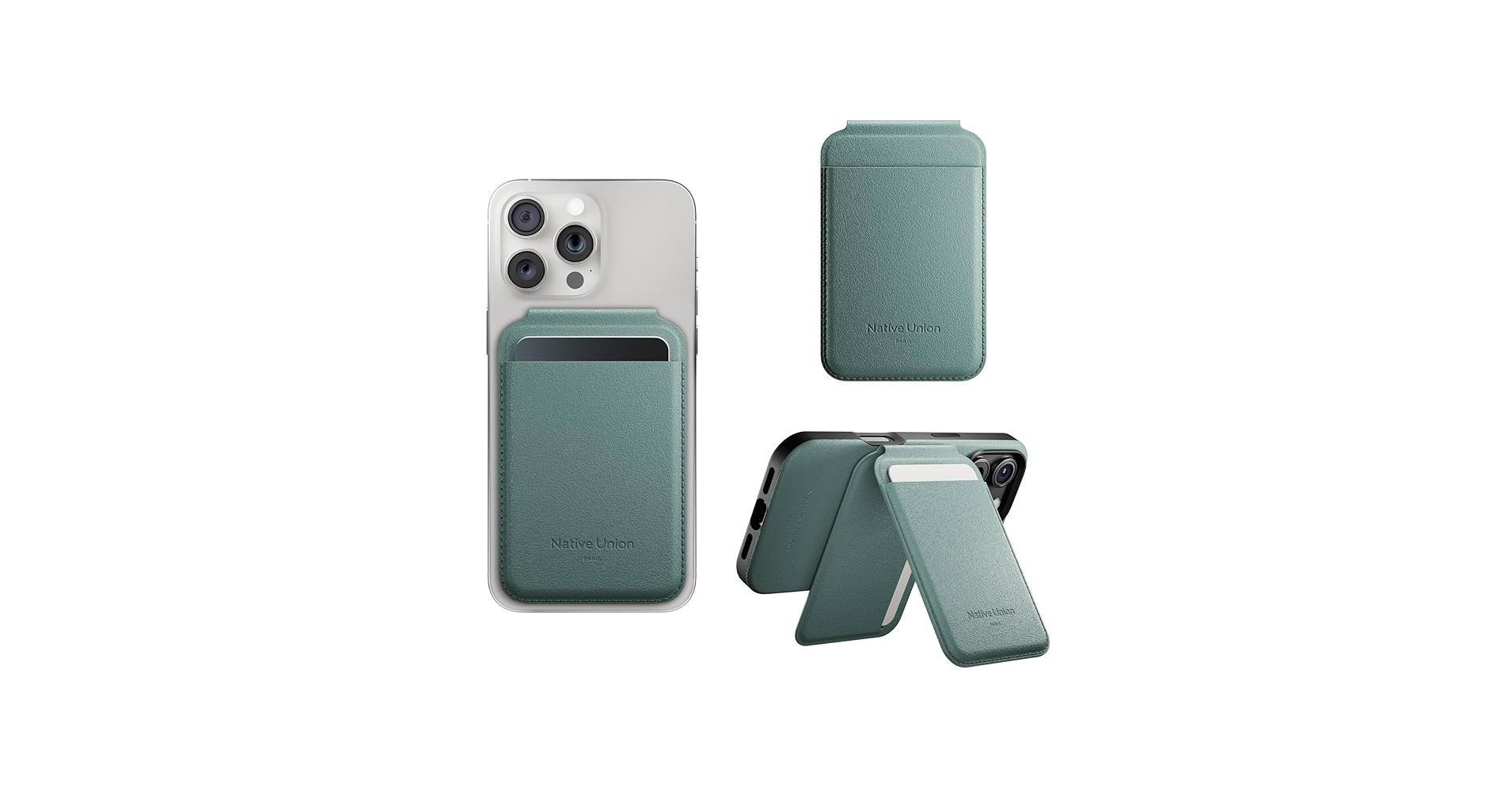 Active ウォレット スタンド | Magnetic – MagSafe Amazon.com: Native Union Active Wallet Stand | Magnetic