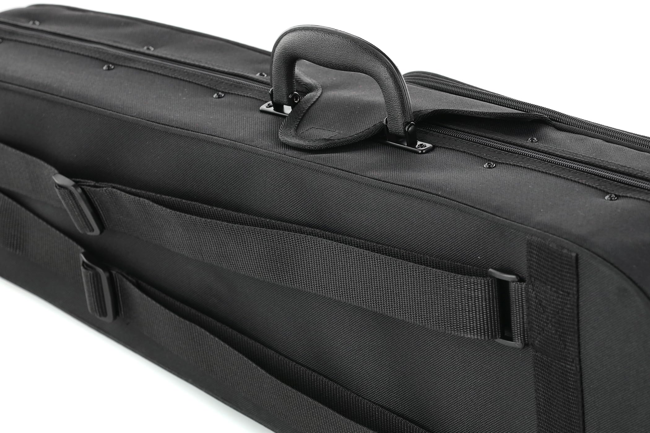 PURE GEWA Estuche para violín negro con pequeño bolsillo para partituras 4/4
