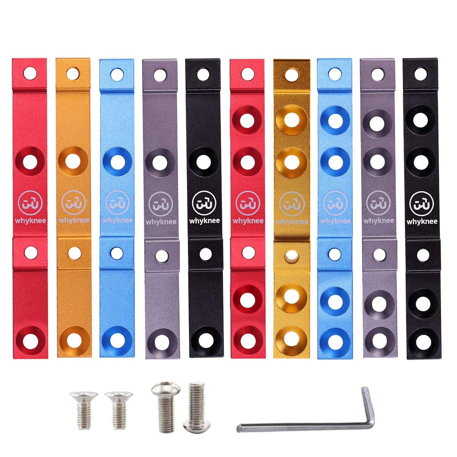 CHENGBEI Aluminum-Alloy Bottle Cage Hole Regulator Mount Bottle Cage Regulator Bicycle Bottle Cage Hole Position Adjuster Bottle Cage Adjuster Bottle Cage Adapter Bottle Cage Adjustable Mount Bicycle