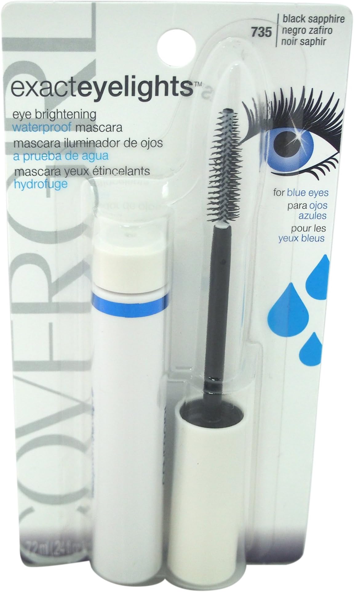 CoverGirl Exact Eyelights Waterproof Mascara - Black Sapphire (735)