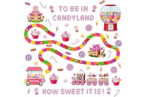 Enchanting Classroom Atmosphere with Outus Candyland Bulletin Board Decor