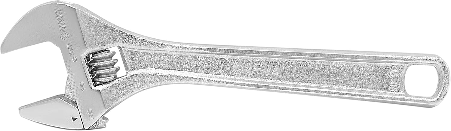 Groz 31752 12" Adjustable Wrench