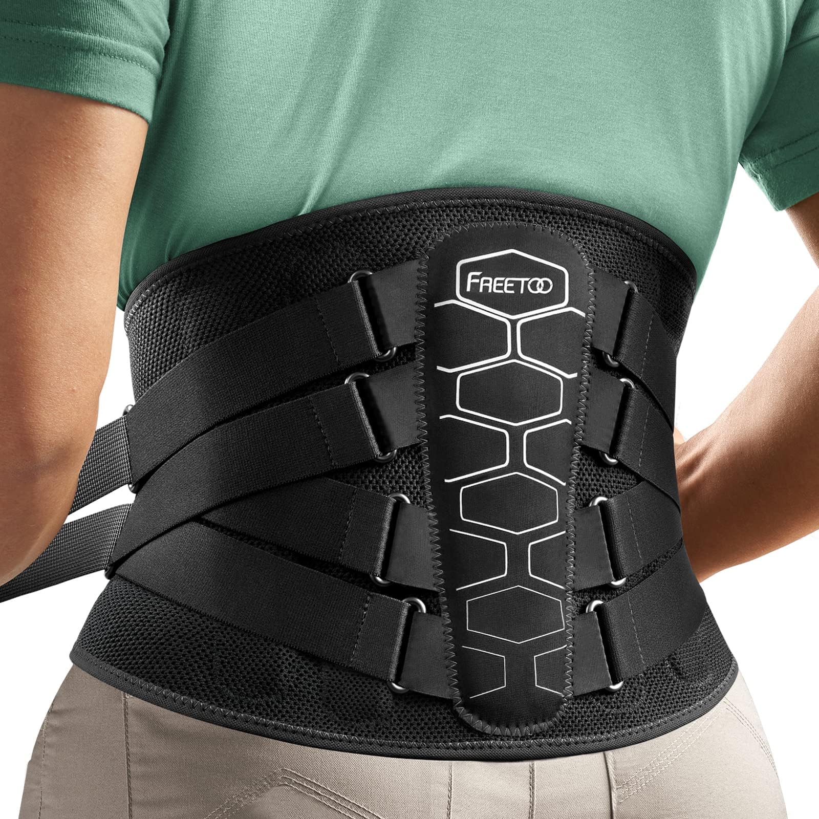 HADSOMUN Back Posture Corrector for Ergonomic and Healthy Posture Relieve Neck Pain-f001
