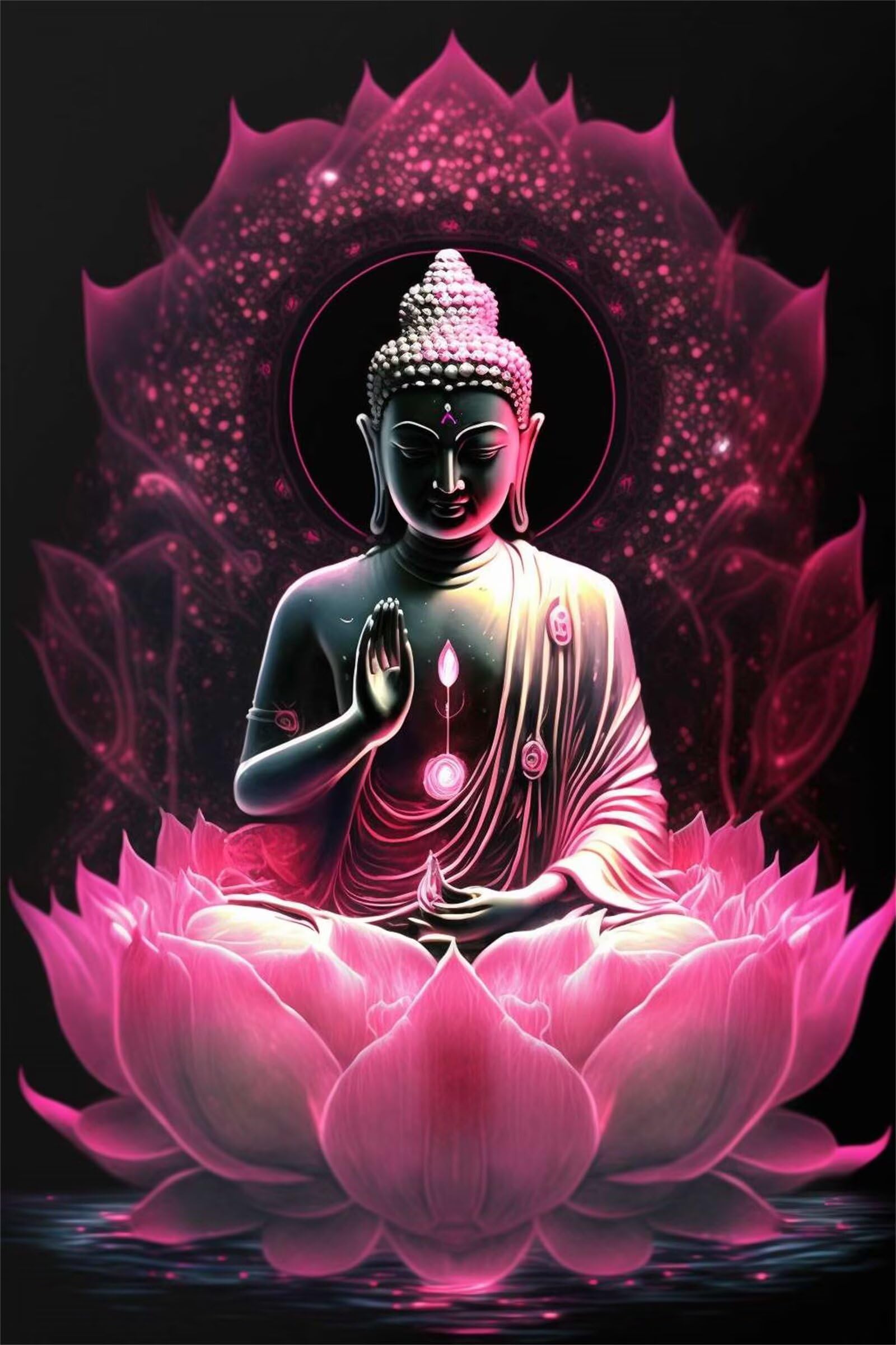 Puzzle dla dorosłych, 1200 elementów, fioletowy kwiat lotosu, Zen, grafika, puzzle 75 x 50 cm, kolorowe puzzle "zrób to sam" do dekoracji domu, rodzinne puzzle dla początkujących i dzieci
