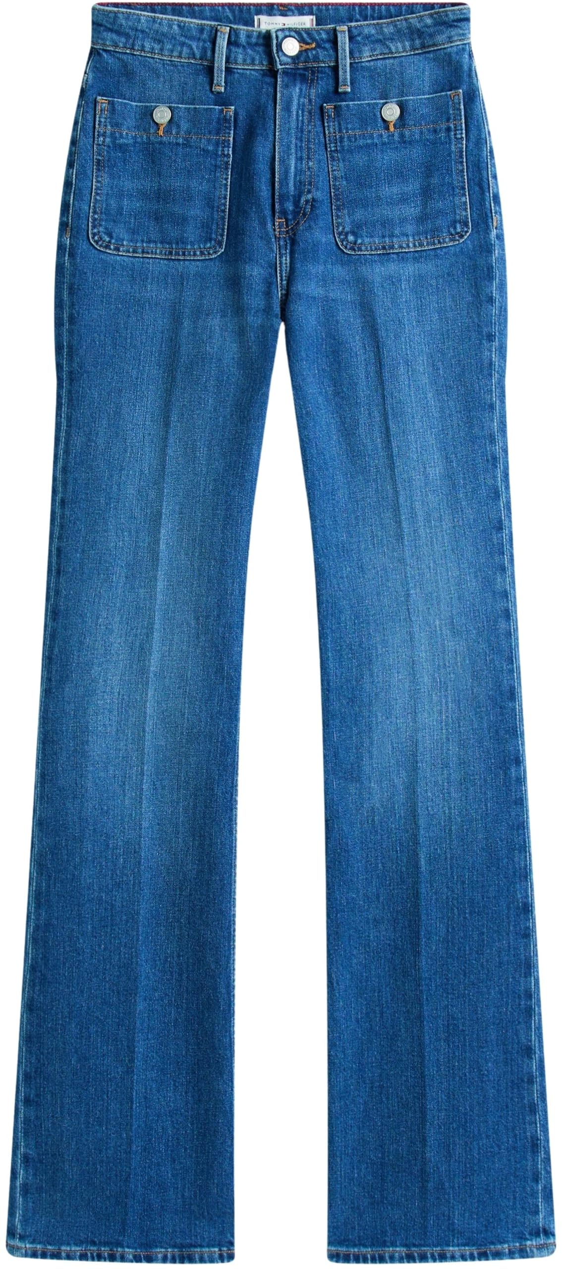 Tommy Hilfiger Vaqueros Mujer FLO Bootcut Talle Alto