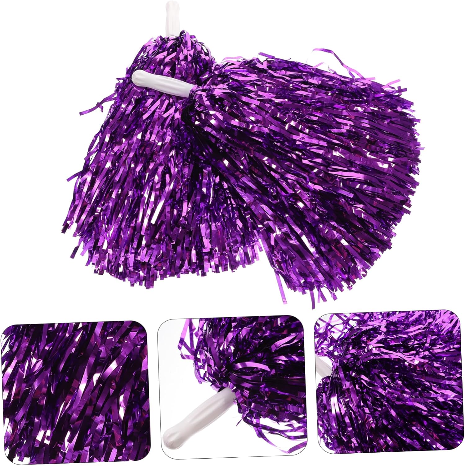 Ciieeo 16pcs Pom Poms Bulk Cheerleading Kit for Cheerleading Events and Parties
