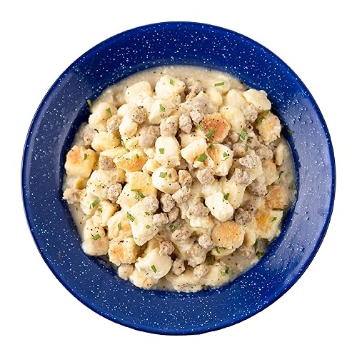 Miniatura 7 de Mountain House Cubo clásico  Alimentos liofilizados para mochileros y campamentos, 24 porciones, galletas y salsa  Alimentos liofilizados para