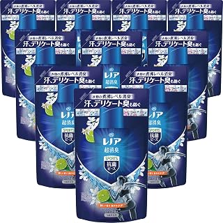 Lenor 超除臭 抗菌珠子 运动 清凉清新&柑橘 替换装 430毫升×10袋