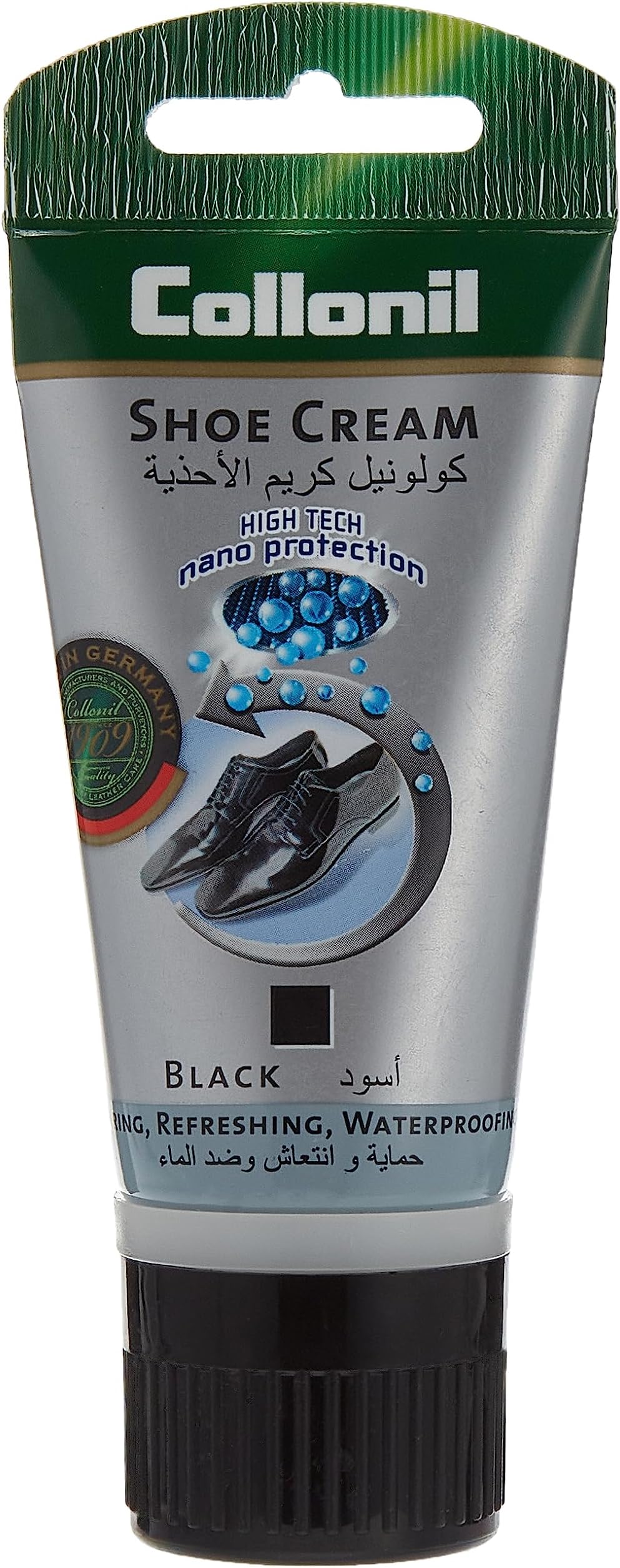 Shoe Cream Tube – Black 50ml | Nourishes, Cleans & Restores Smooth Leather