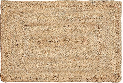 Miniatura 6 de Juego de 4 manteles individuales de macramé, hechos a mano de 12 x 19 pulgadas, 100% algodón, modernos manteles bohemios para granja, manteles