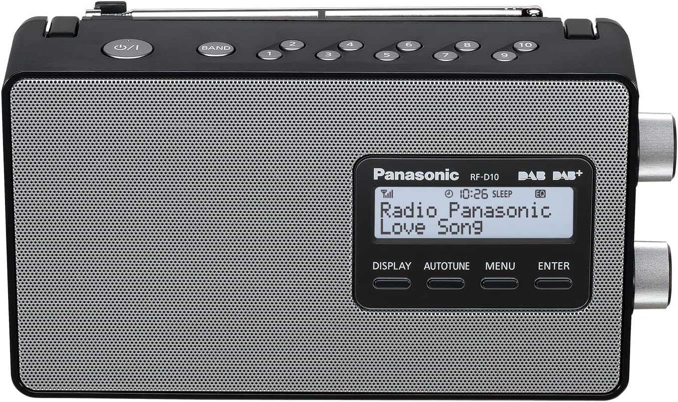 Panasonic RF-2400D Digital Portable Radio AM FM - Black : Amazon.com.au ...