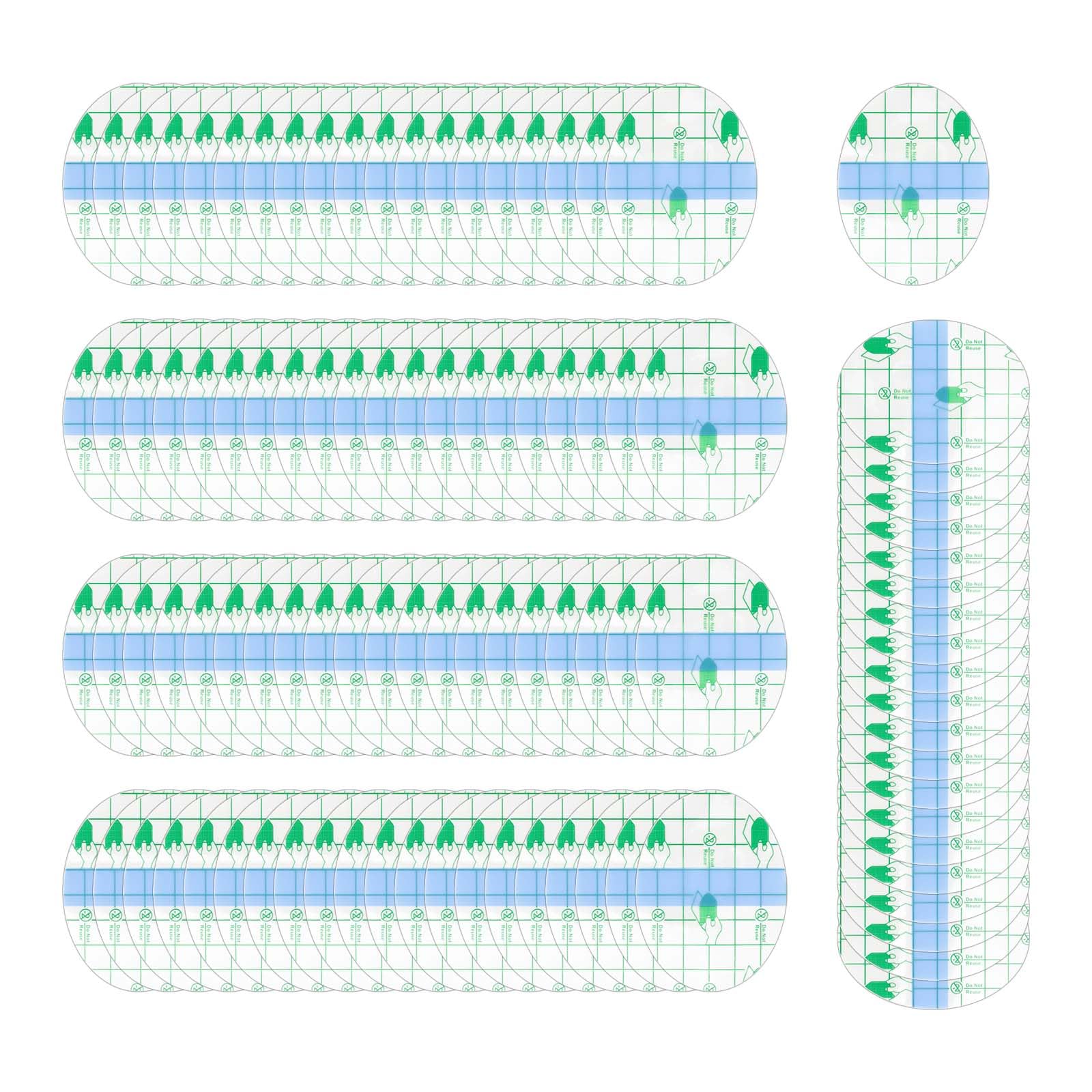 100 Tappi Per Orecchie Piscina KLEHOPE - Adesivi Impermeabili Per Nuoto E Surf - Foto 3