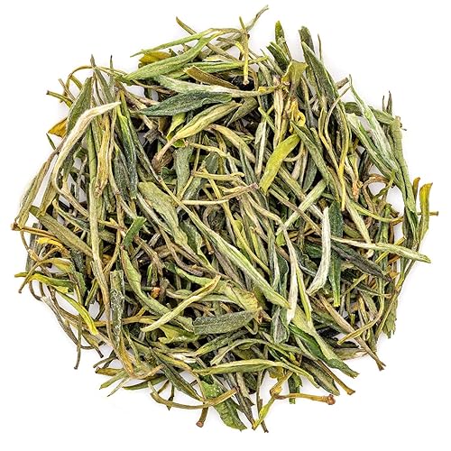Miniatura 7 de Oriarm Lu An Gua Pian 2023 Té verde chino hoja suelta  Hojas de té verde de alta montaña de China Liu An Melon Seed  Té de desayuno chino relajante