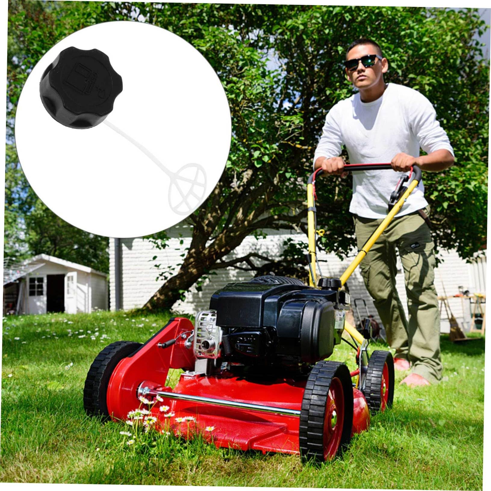 Tapa del Depósito de Aceite para Desbrozadora Negra de Plástico | Pieza de Repuesto para Brushcutter Tank, Uso en Garden Tool, Compatible 139fa Hs39