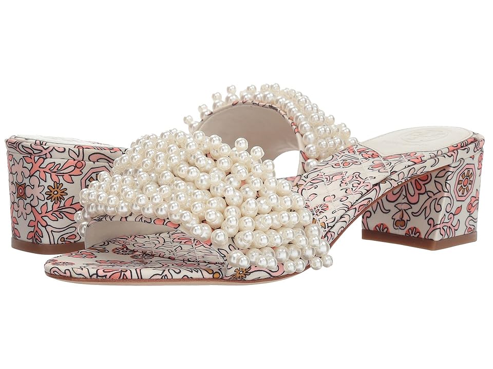 

Tory Burch Tatiana 45mm Slide (Hicks Garden) Women's Slide Shoes