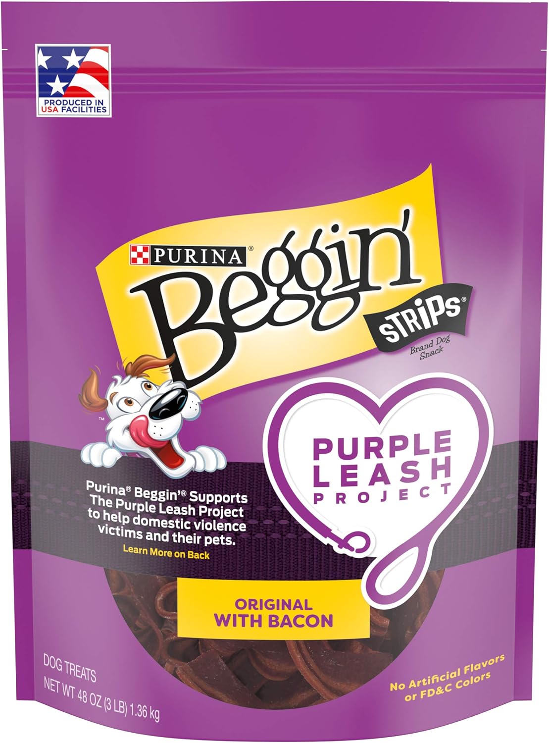 Purple leash project purina Clearance