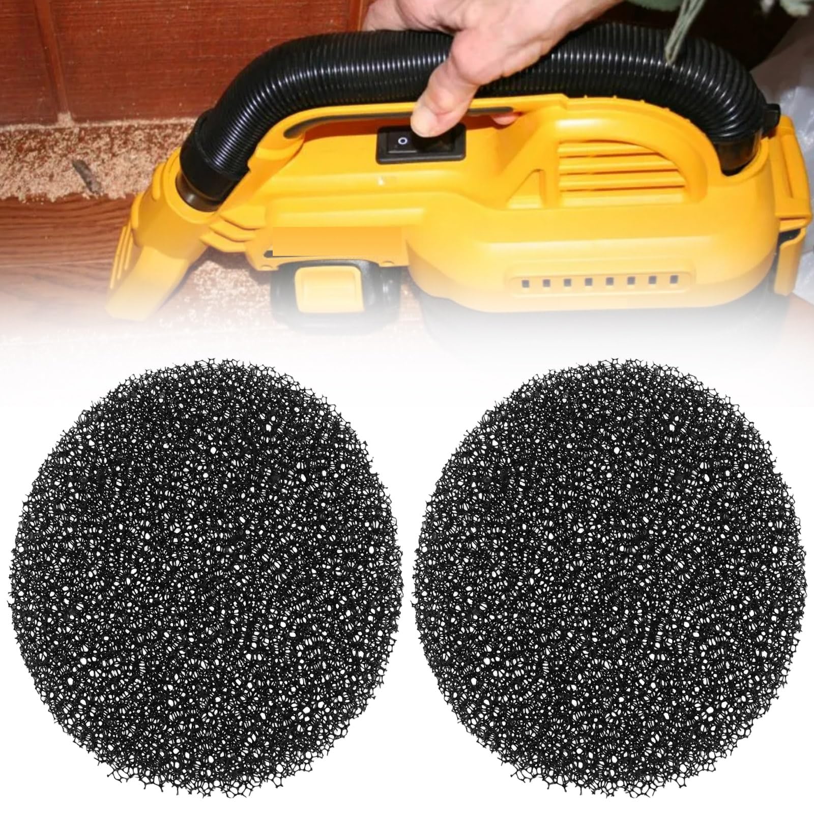 LT Easiyl 2pcs Vacuum Filter N445843 Compatible with DeWalt DCV517B DCV517M1 - Image 3