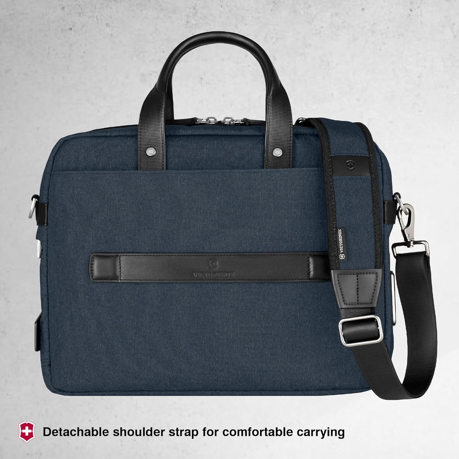 Victorinox Architecture Urban2 Briefcase - Melange Blue/Black