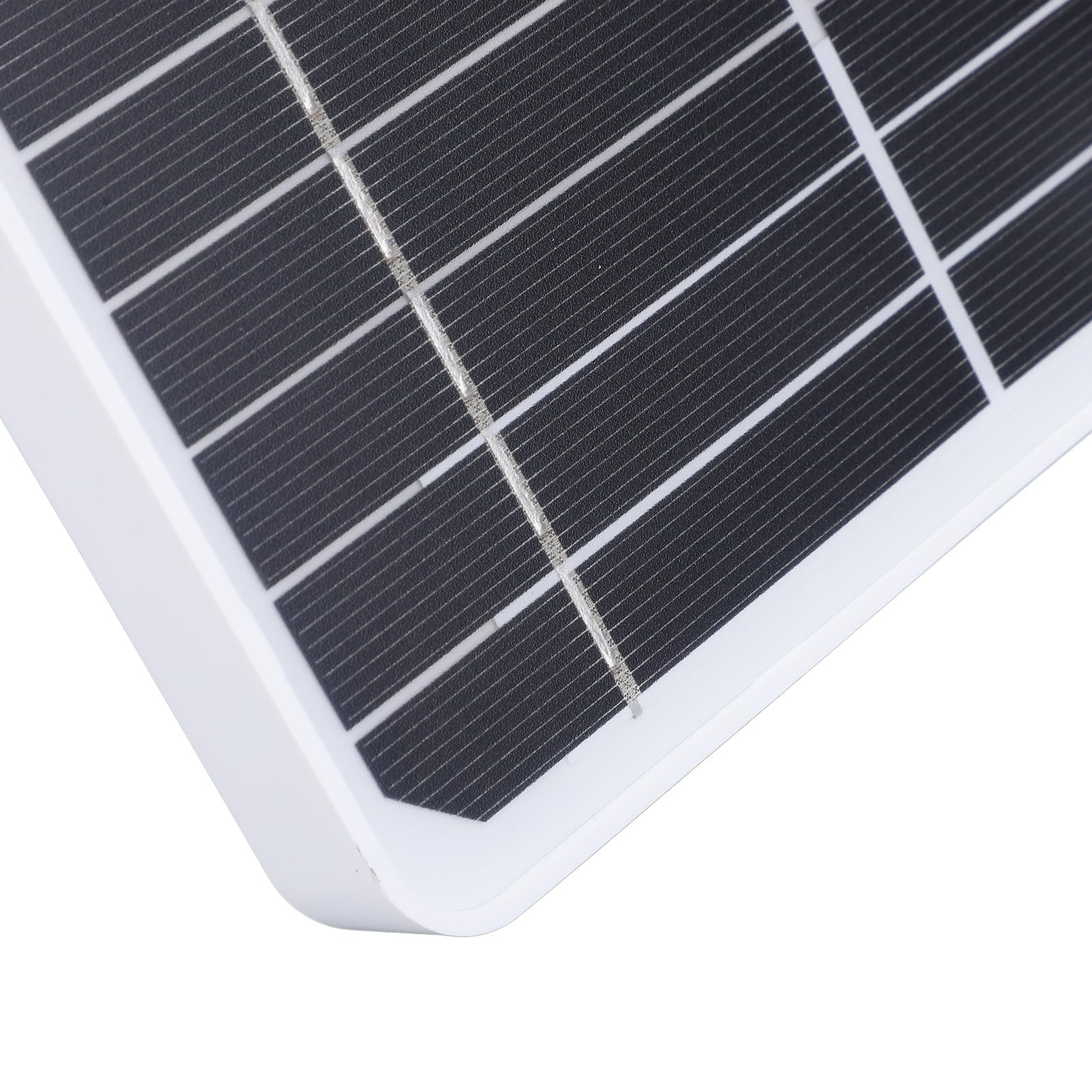 Pannello solare da 20 W 5 V per telecamera di sicurezza esterna IP68 Caricabatterie USB anti acqua con supporto regolabile Compatibile con telecamera a batteria ricaricabile