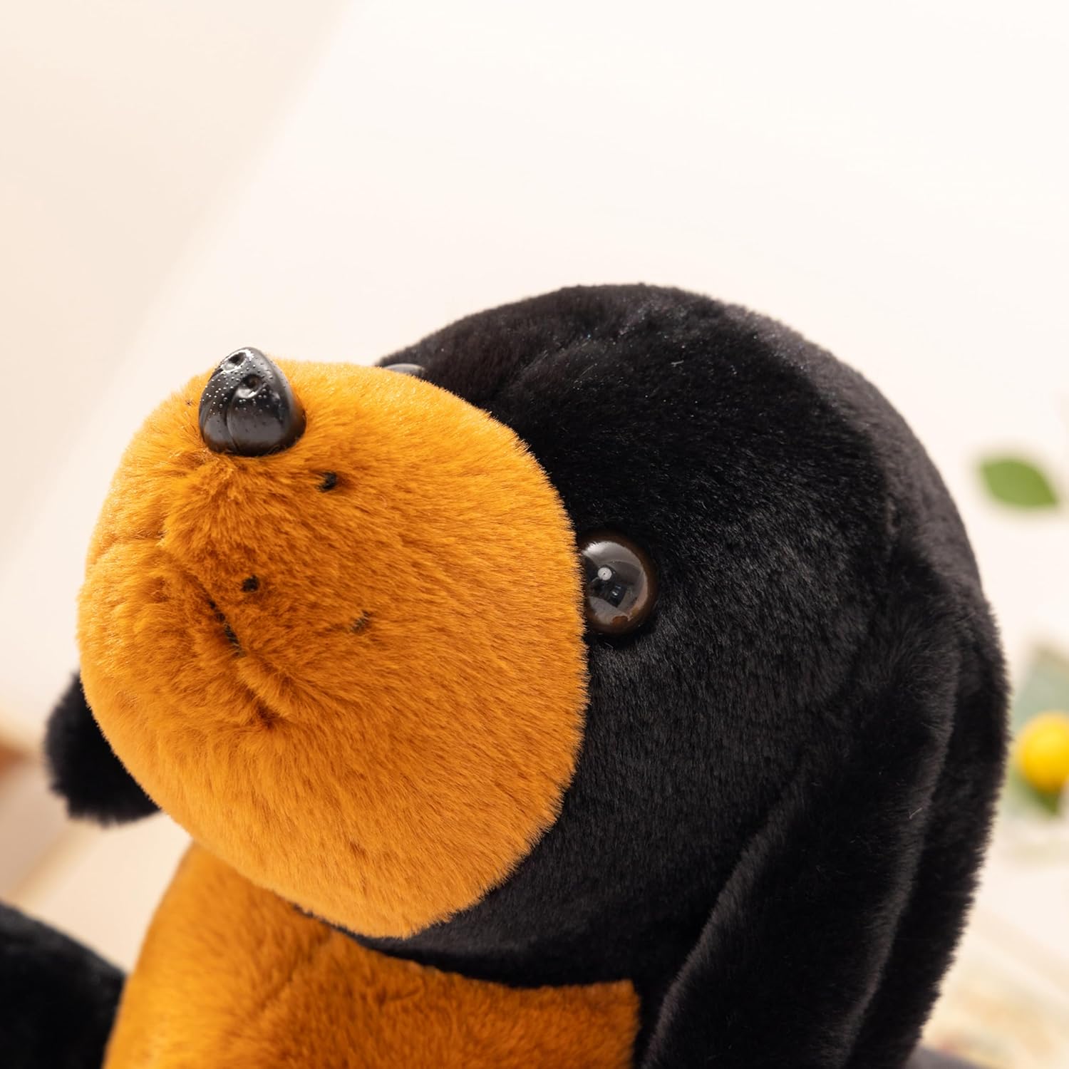 BABOLI Cuddly Dachshund Stuffed Animals Extremely Soft Plush Wiener Dog Pillow Super Cute Doxie Plushie Versatile Gifts for Birthday or Room Decor 20 Inches (S) - Image 2