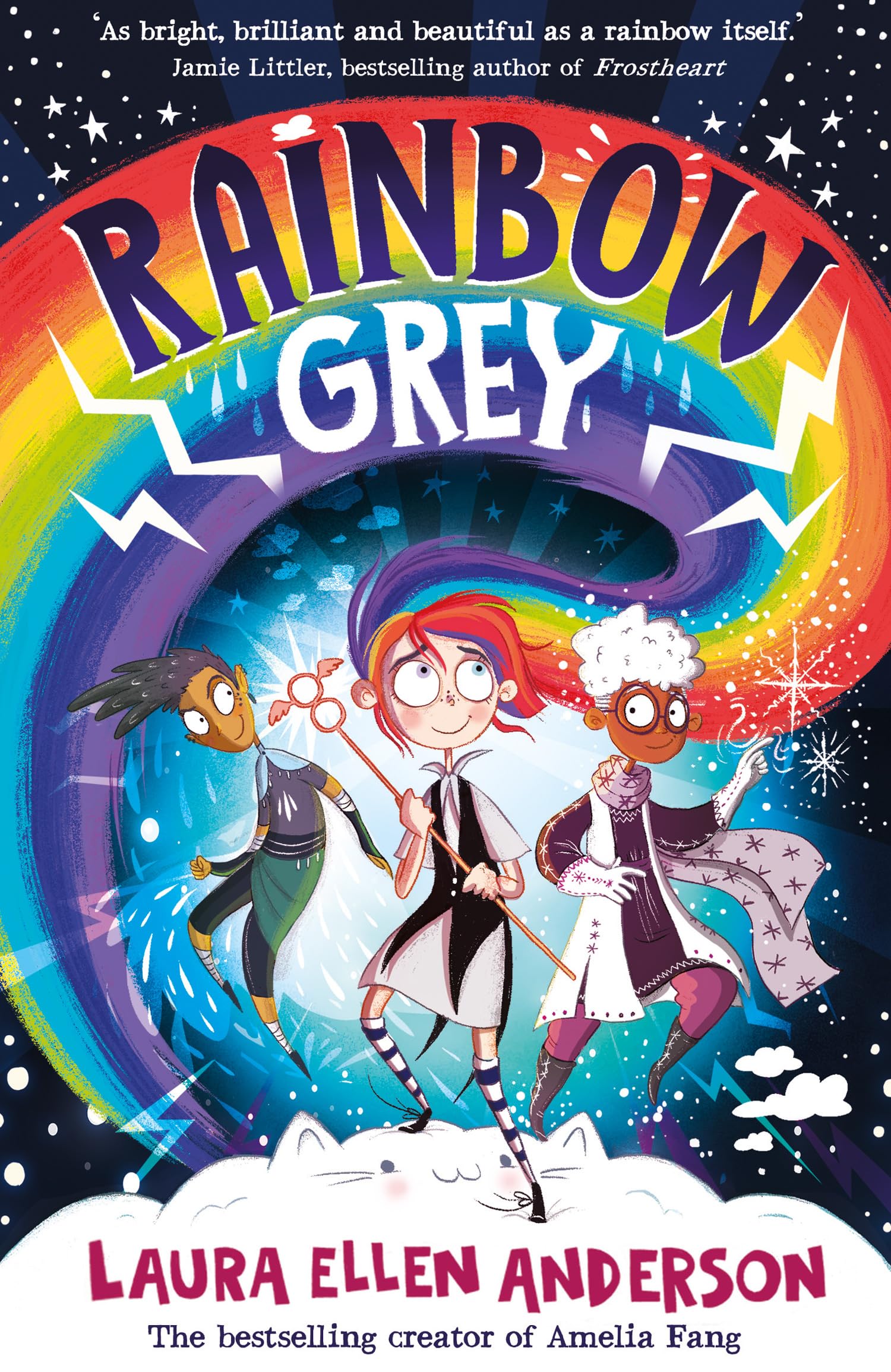 Rainbow Grey: Discover a magical new world for young readers in 2021 from the bestselling author of Amelia Fang! (Rainbow Grey Series)