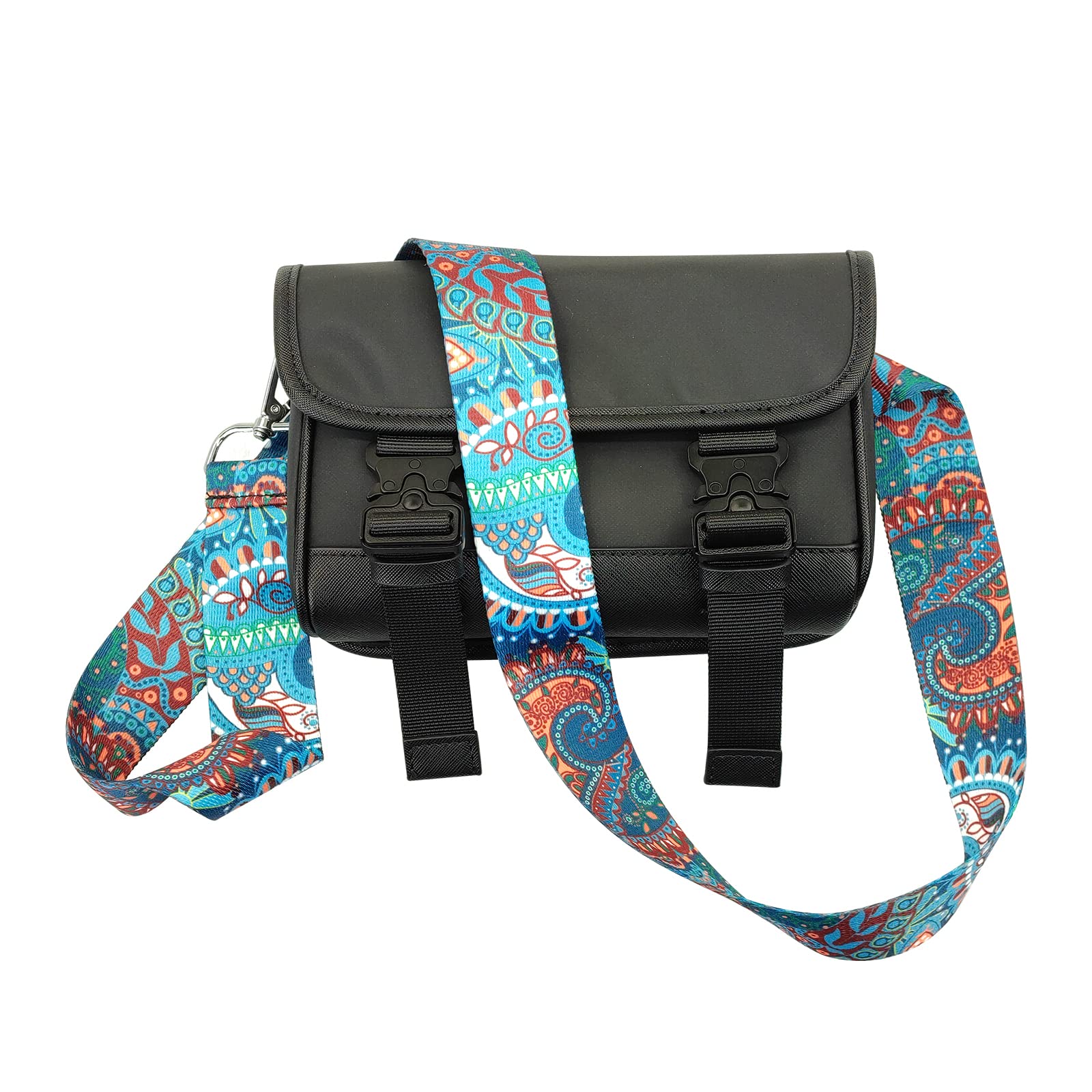 Sangle Sac Wuzdy 2 Pièces Bandouliere, Bandoulière Pour Sac A Main, Femmes Réglable Bricolage Sangles, Ceinture De Sac De Style Ethnique Coloré Sangles, Pour Crossbody Bag, Sacs à Main Anse Pour Sac